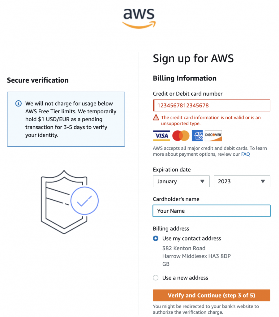 Provide billing information for AWS by Cloudomation