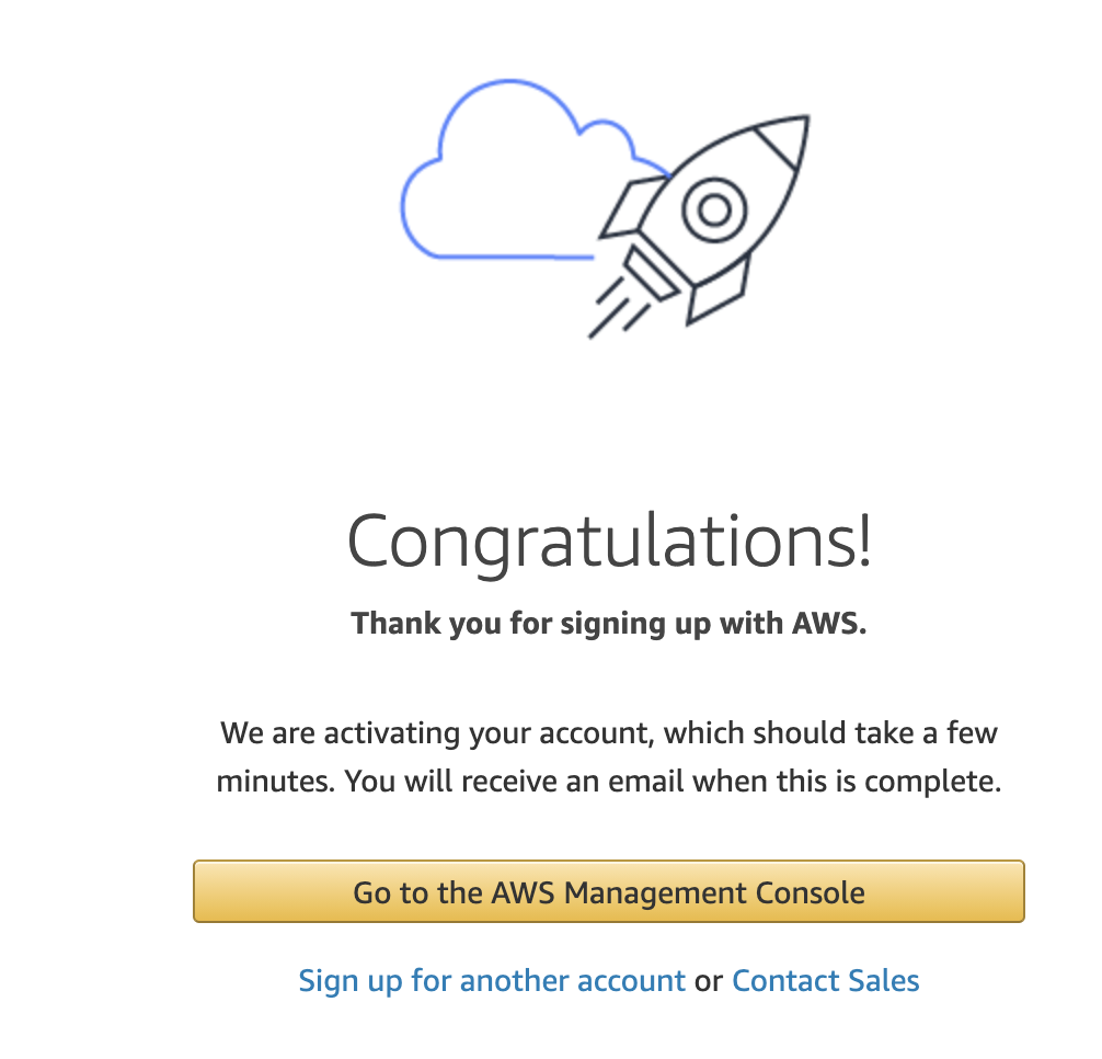 Free AWS Developer account created by Cloudomation