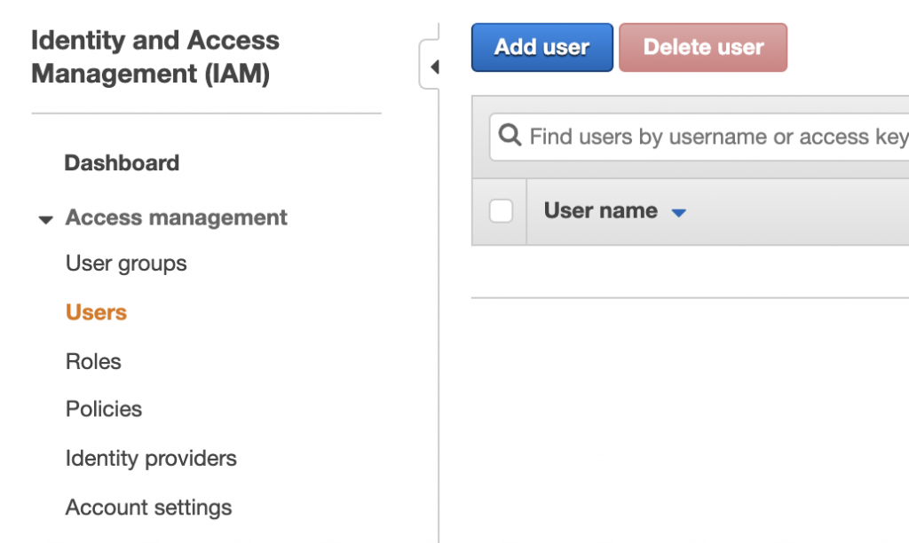 IAM Users Dashboard by Cloudoamtion